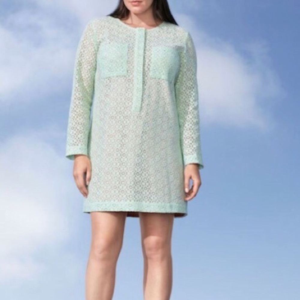 Victoria Beckham for Target lace mint dress L